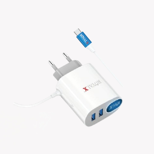 TYPE-C CHARGER 3.1A /2 USB RCH-70