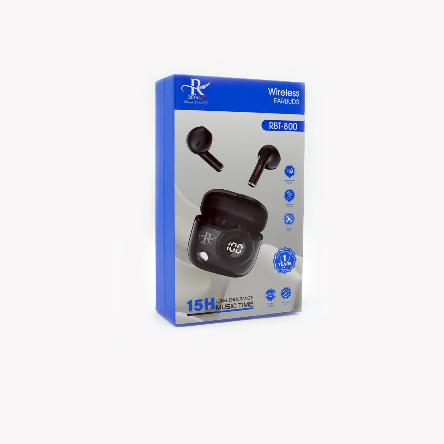 WIRELESS EARBUDS LONG STAND BY QUICK PAIRING V5.2 RBT-800