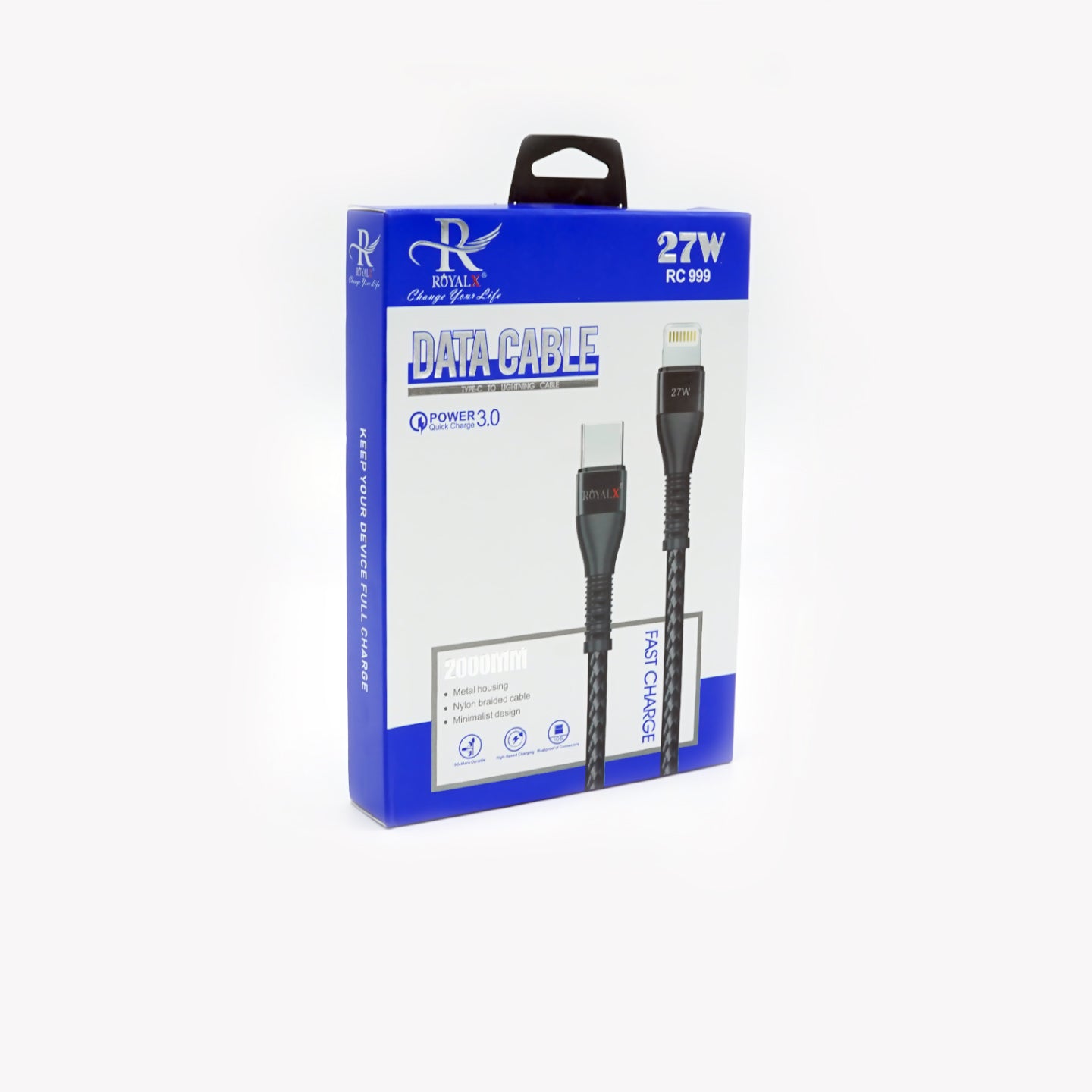 RC-999 TYPE-C TO LIGHTNING 27W