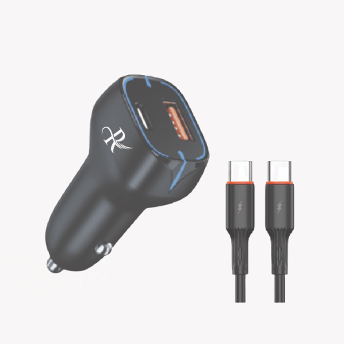 Fast Car Charger RCC-1000 PD | QC3.0 20W Power Royalx Pakistan