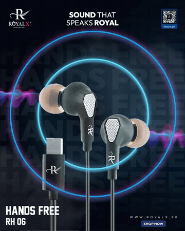 Premium Quality | Innovative Accessories | Royal-X Hands Free RH-06  Royalx Sound That Speaks Royalx 