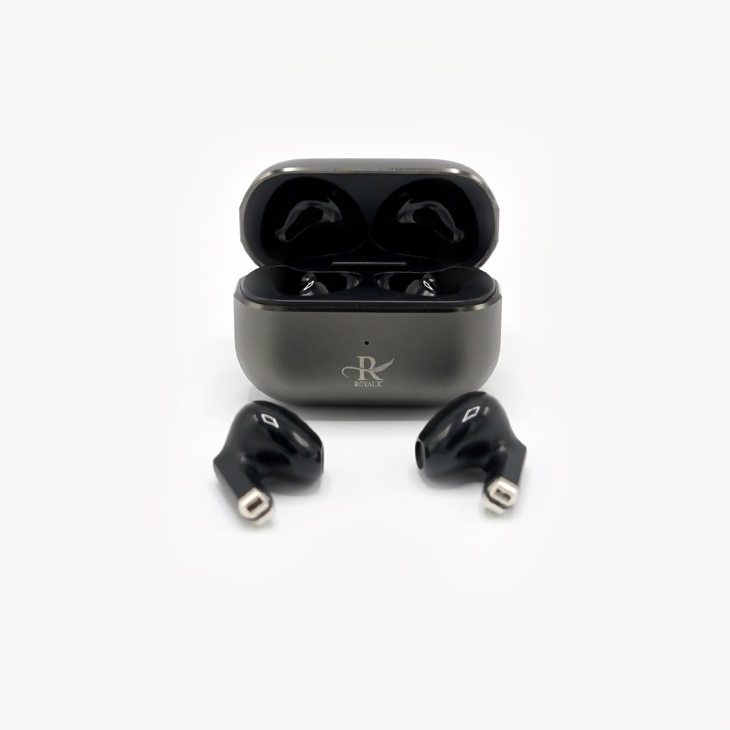 METAL EARBUDS WIRELESS 24H LONG ENDURANCE MUSIC TIME RBT-400