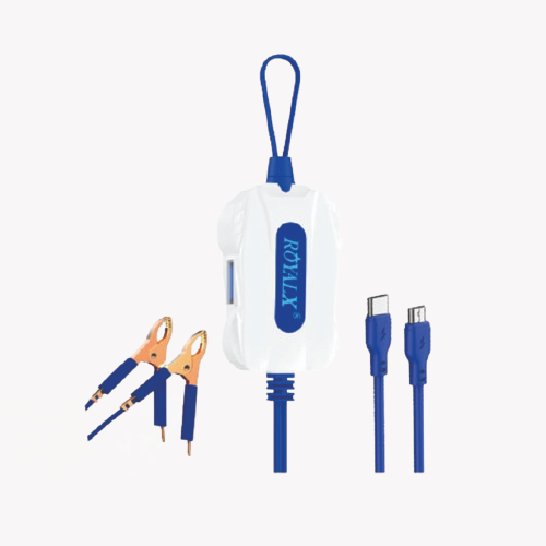 R-555 Charger | 2.4A Fast Type-C & Micro
Royalx Pakistan