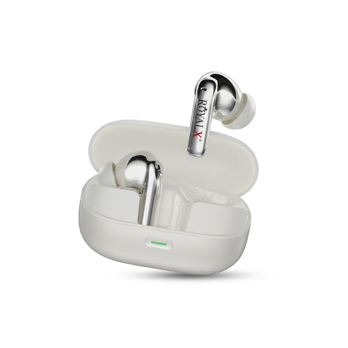 RoyalX RBT-825 Stylish Wireless Earbuds | HD Sound, Strong Bass RoyalX