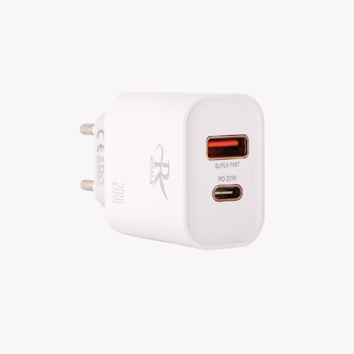 RCH-55 PD + USB Charger | 42.5W Fast Charging Adapter