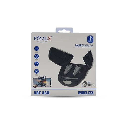 RBT-830 Pro Gaming Earbuds | HD Sound, Strong Bass RoyalX
